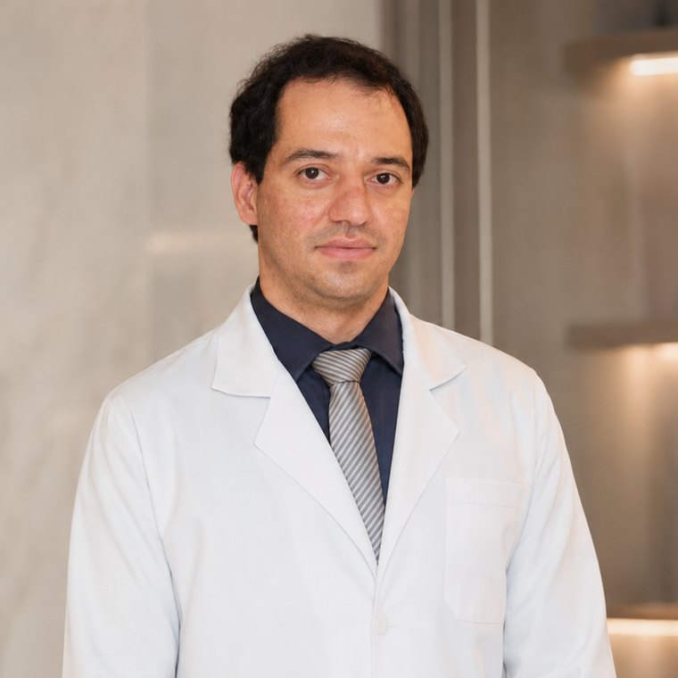 Dr. Ítalo Moreira Damasceno, urologista da Clínica IMOI, na Asa Norte, Brasília
